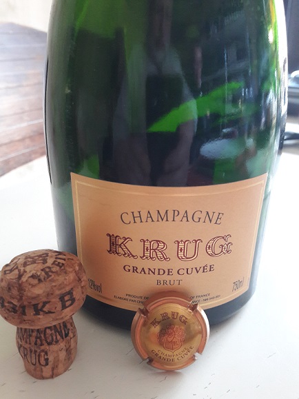 CHAMPAGNE. Krug, Grande Cuvée, White Label, circa 1982 -…